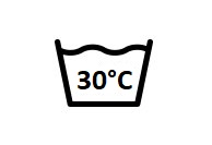 Wassen bij of onder 30°C (mechanische actie)