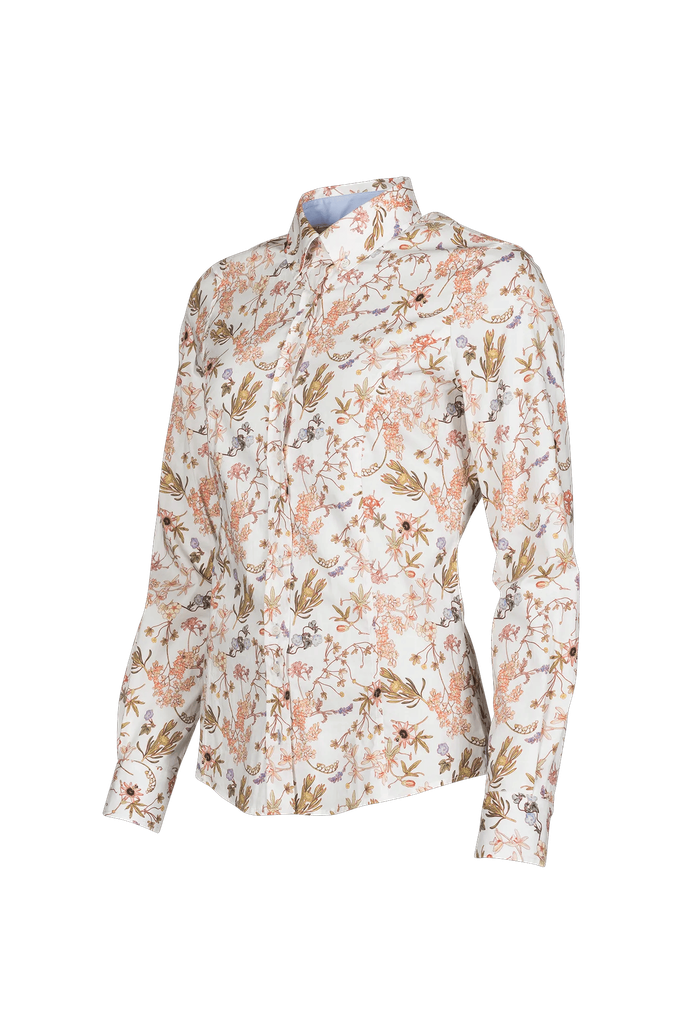 Mary - Chemise en coton imprimé
