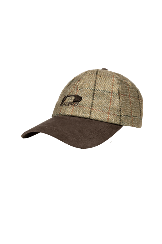 Edward - Casquette en tweed imprimé