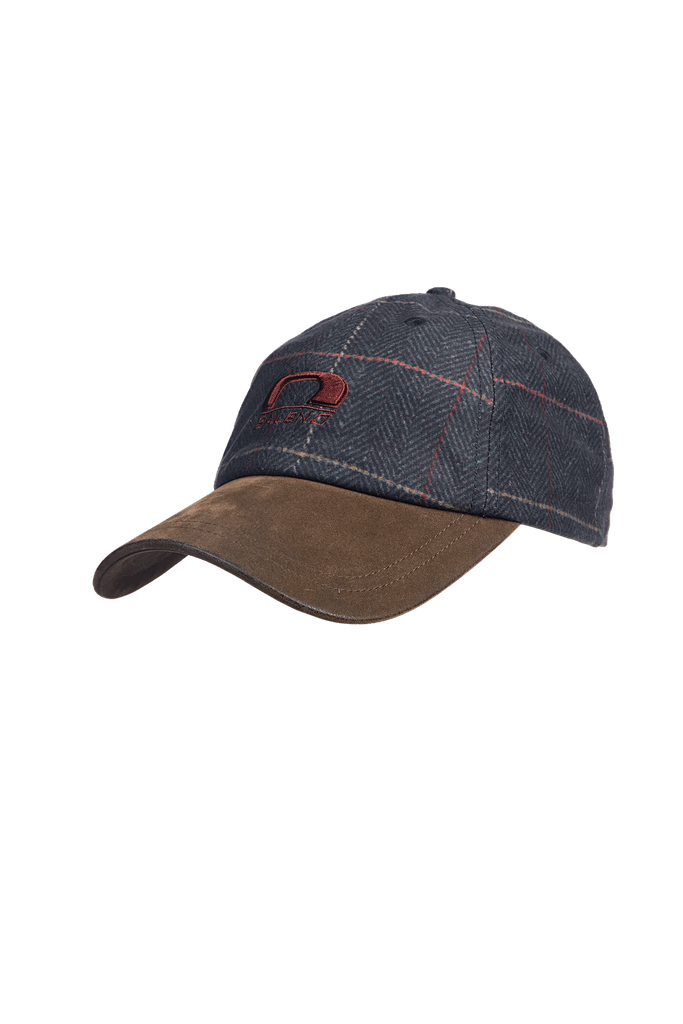 Edward - Casquette en tweed imprimé