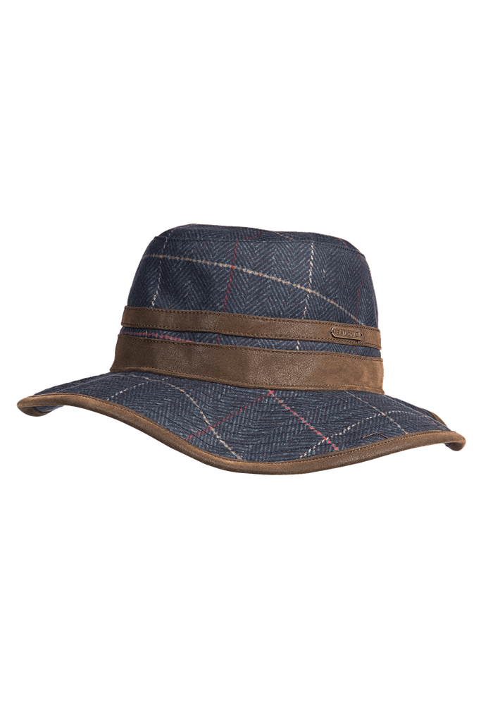 Caitlin - Chapeau en tweed imprimé