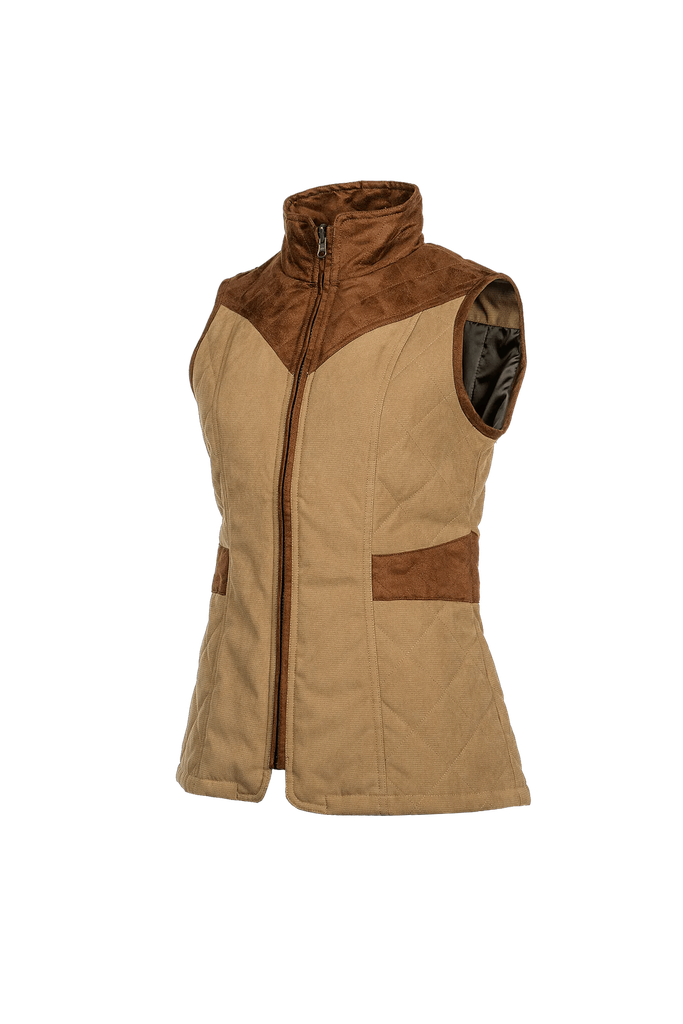 Maree - Dobby gewatteerde dames bodywarmer
