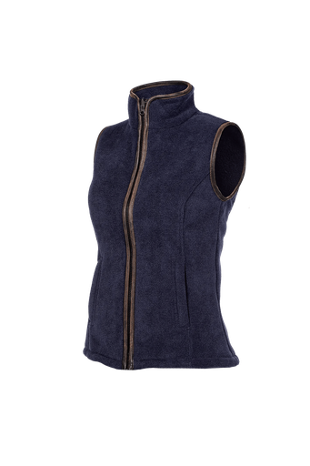 Sally - Fleece gilet ladies Navy blue (B75)