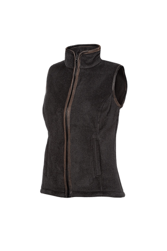 Sally - Fleece gilet ladies Anthracite grey (N02)