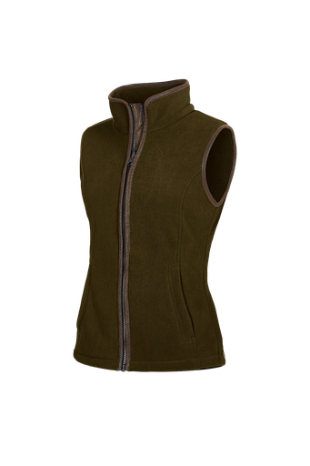 Sally - Fleeceweste Damen Olive (A69)