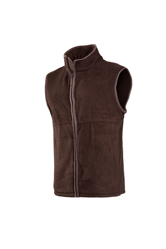 Harvey - Fleece bodywarmer voor heren Chocolate (E96)