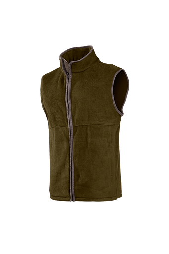 Harvey - Fleece bodywarmer voor heren Olive (A69)
