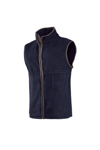 Wizz - Fleece bodywarmer voor kinderen Marineblauw (B75)