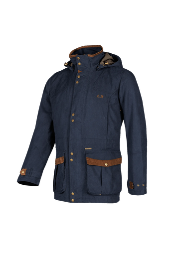 Oakwood - Veste de campagne classique pour hommes Bleu marine (B88)