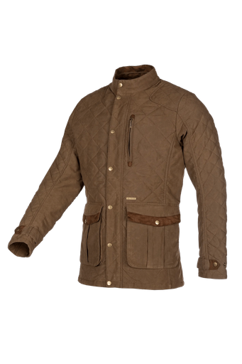 Goodwood - Stilvolle Steppjacke für Herren dunkelbraun (E94)