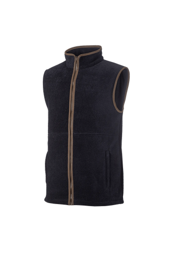 Holt - Fleece gilet heren Marineblauw (B75)
