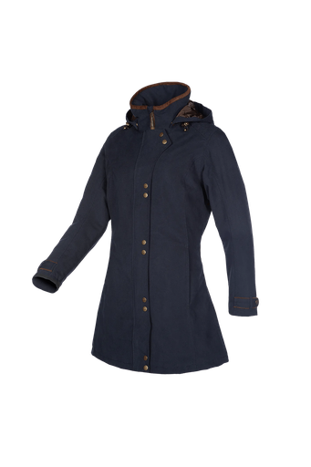 Brooklands - Warme gewatteerde damesjas Marineblauw (B88)