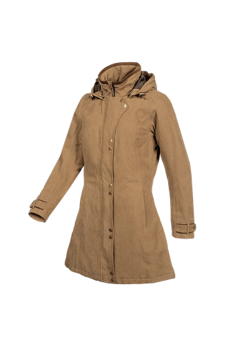 Brooklands - Warm padded ladies Country coat Camel (E64)