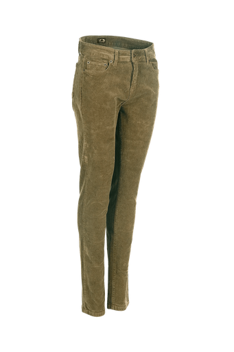 Valentine - Dames Corduroy broek Gothic olive (A56)