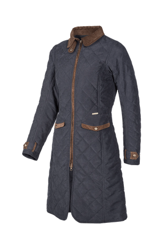 Audrey - Moderner Steppmantel für Frauen dunkel Marine (B99)