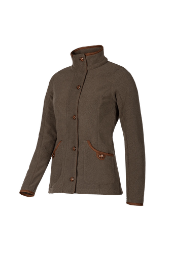Claire - Fleece-Blazer Frauen moosgrün (GW1)